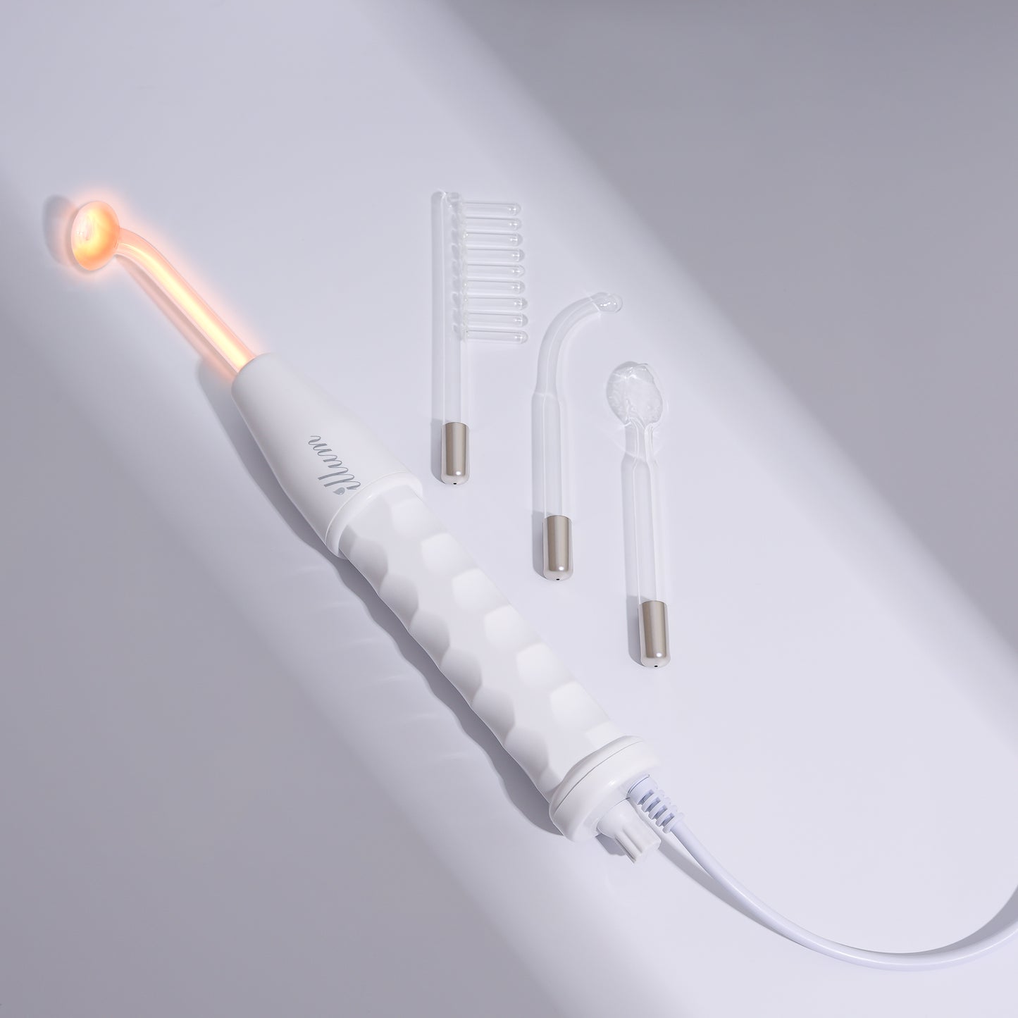 High Frequency Skin Therapy Wand Electrotherapy 4 Attachments