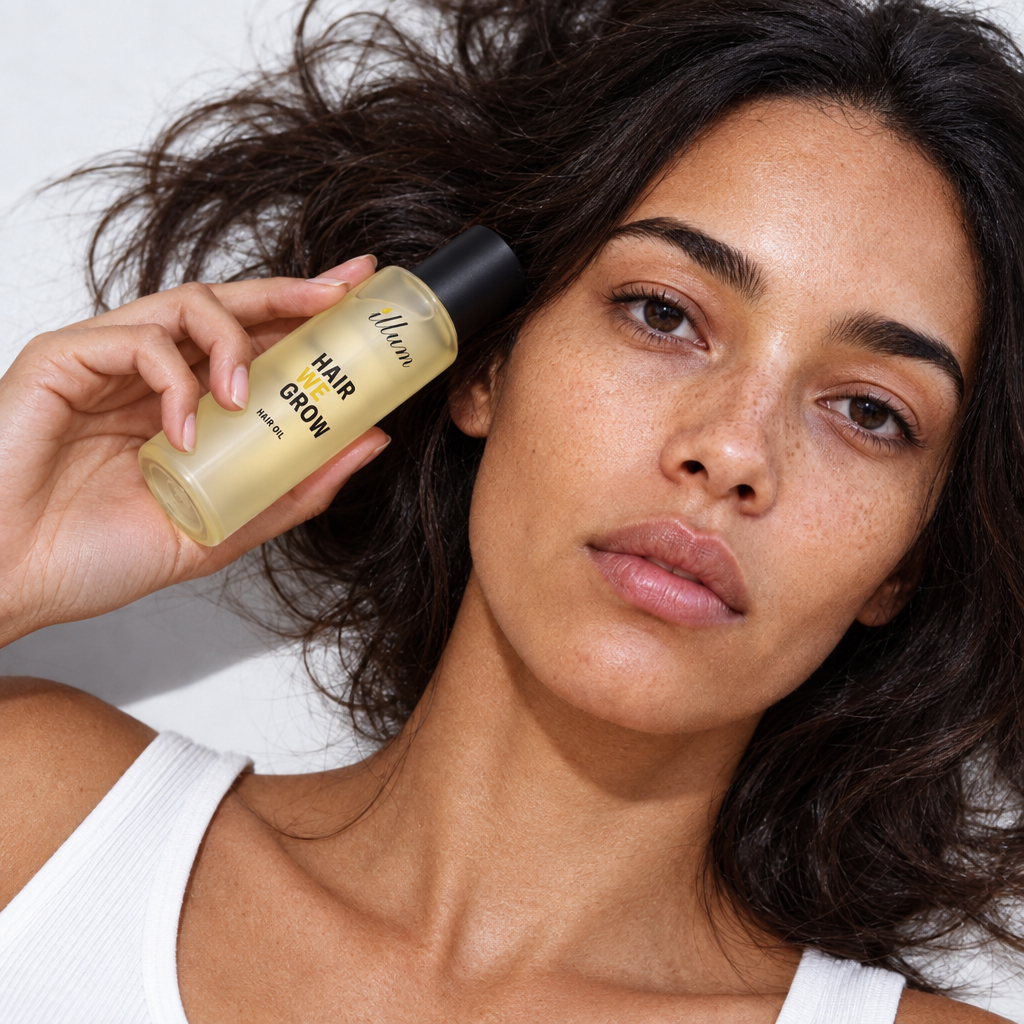 Hair We Grow – Strengthening & Thickening Hair Oil for Fuller, Healthier Hair