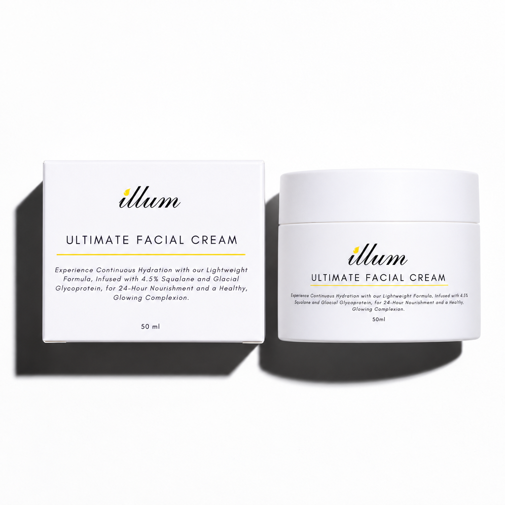Illum Ultimate Facial Cream 4.5% Squalane & Glycoprotein Hydrator