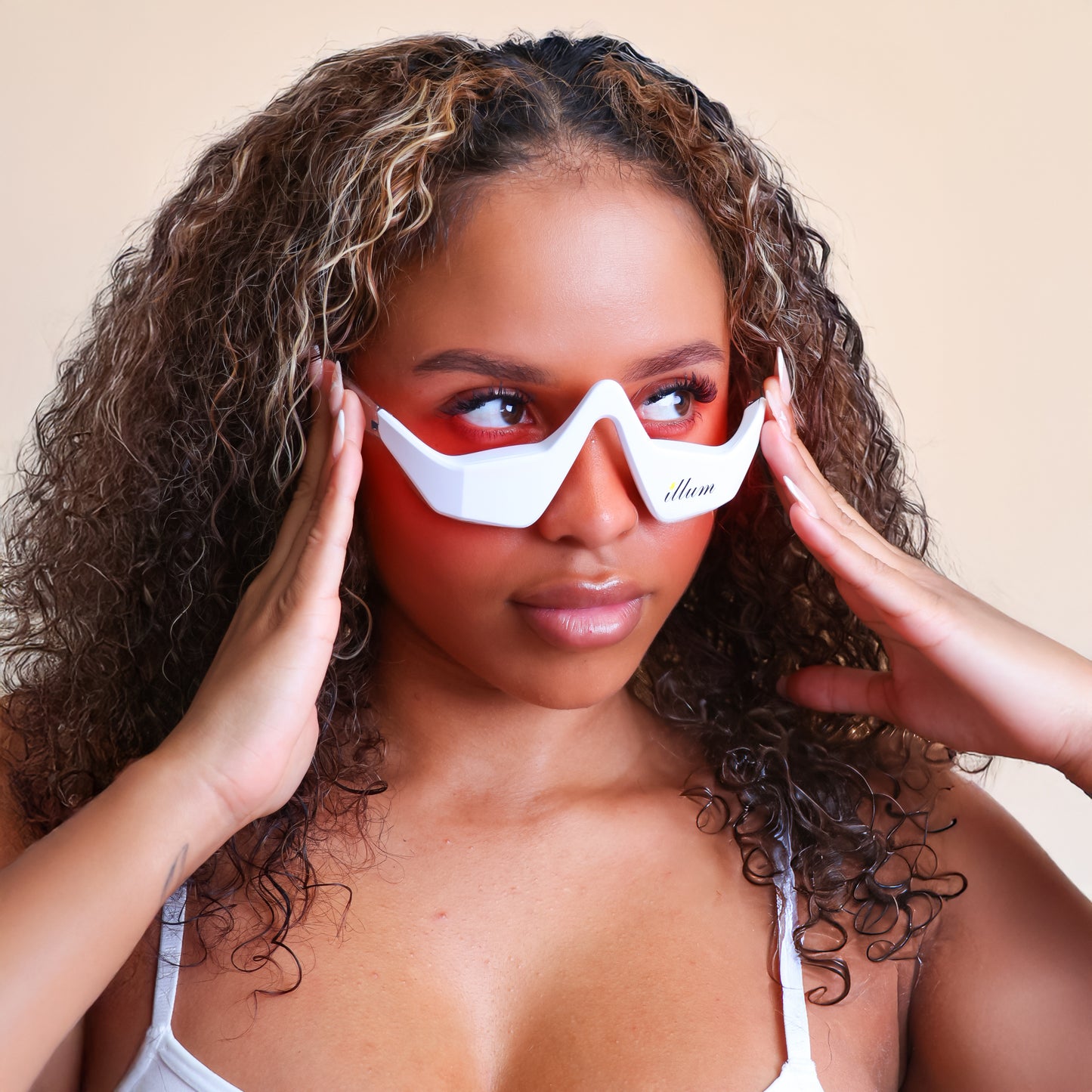 Dark Circles Red Light Glasses