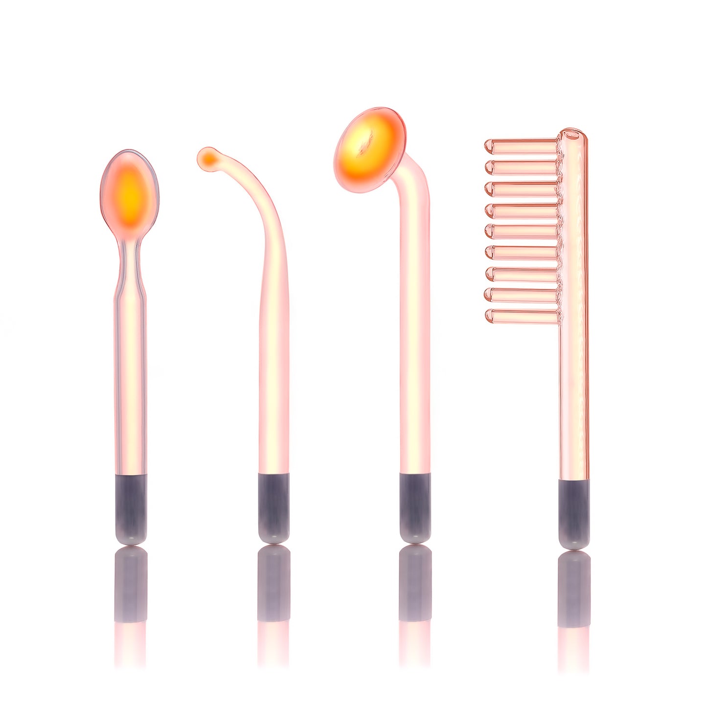 High Frequency Skin Therapy Wand Electrotherapy 4 Attachments