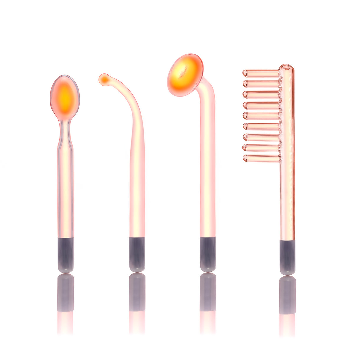 High Frequency Skin Therapy Wand Electrotherapy 4 Attachments