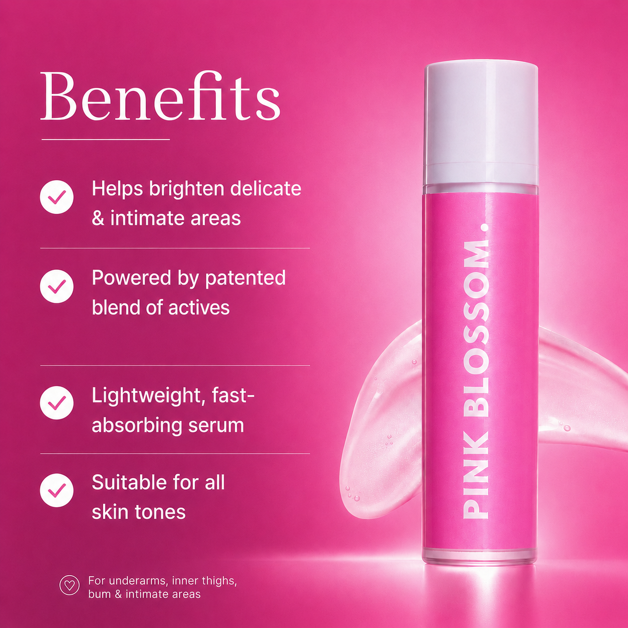 Pink Blossom - Intimate Area Brightening Treatment