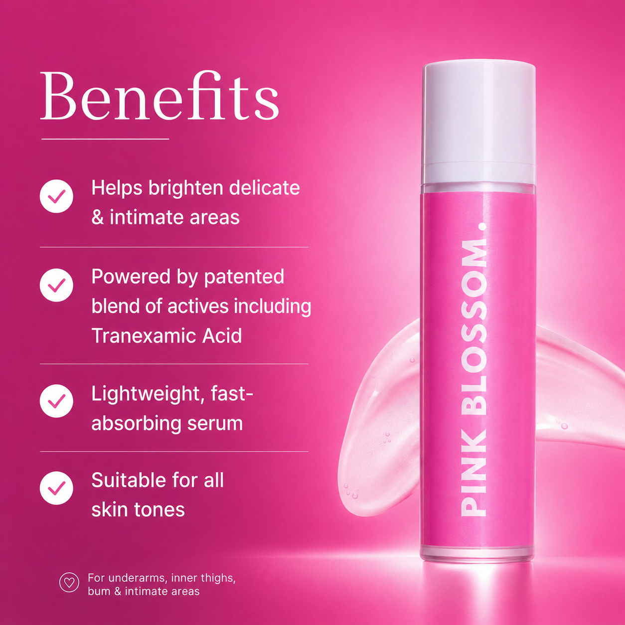 Pink Blossom - Intimate Area Brightening Treatment