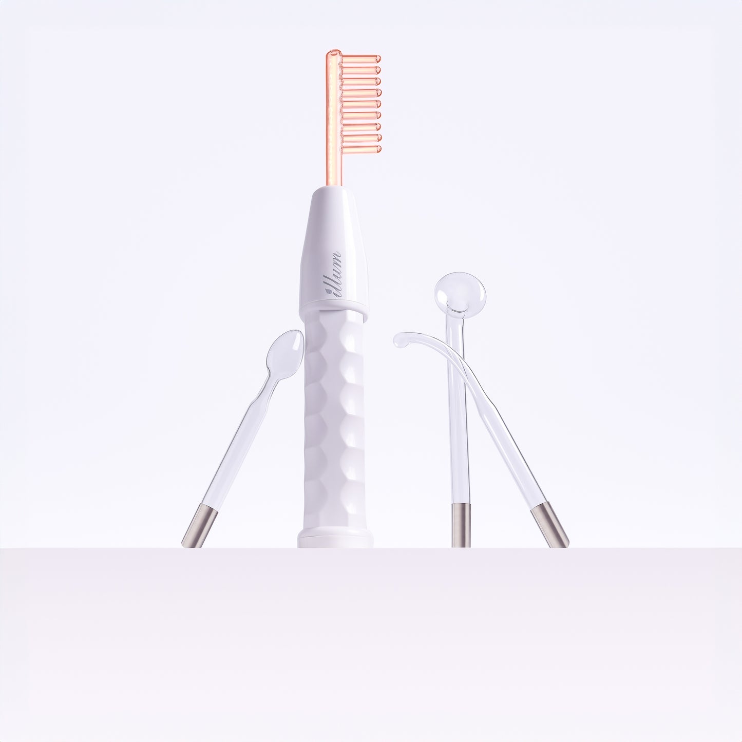 High Frequency Skin Therapy Wand Electrotherapy 4 Attachments