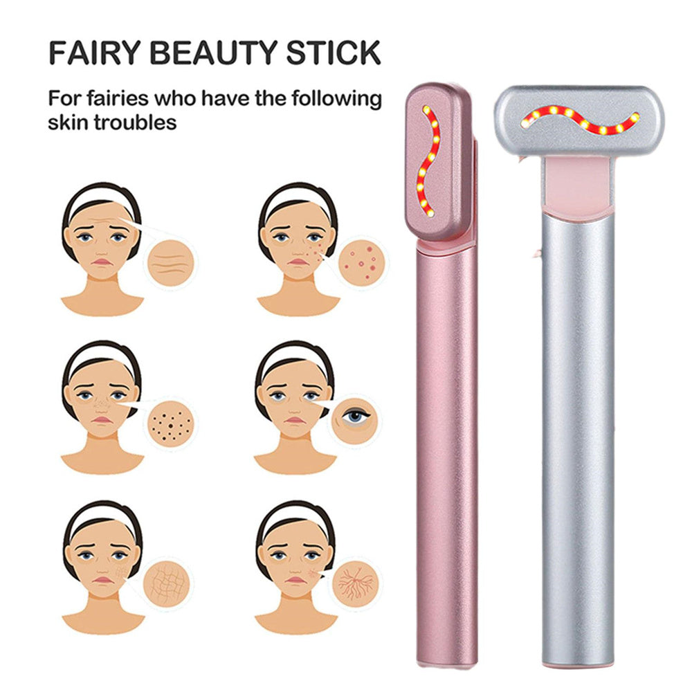 4-in-1 Radiant Renewal Skincare LED Wand FACE + EYE