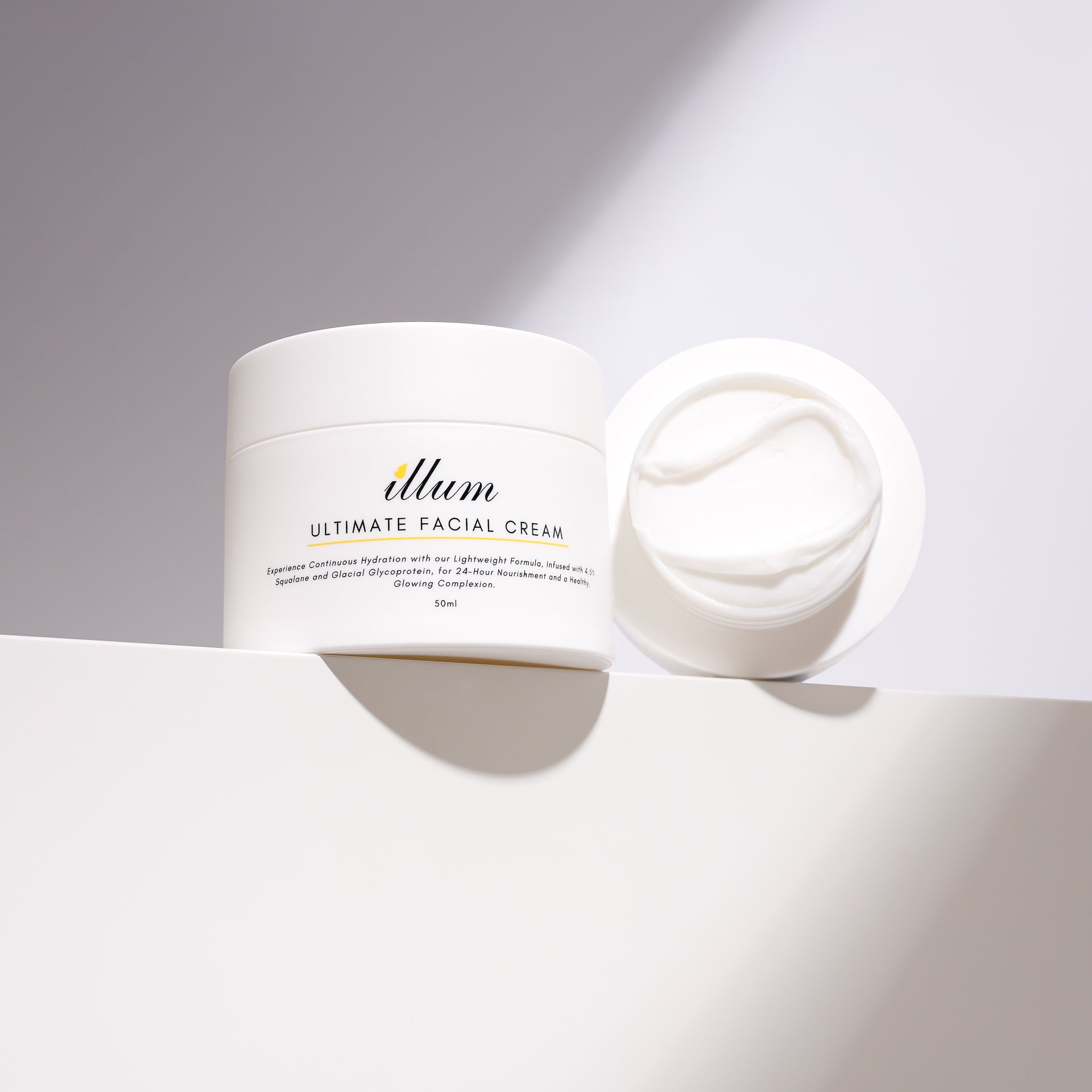 Illum Ultimate Facial Cream  4.5% Squalane & Glycoprotein Hydrator