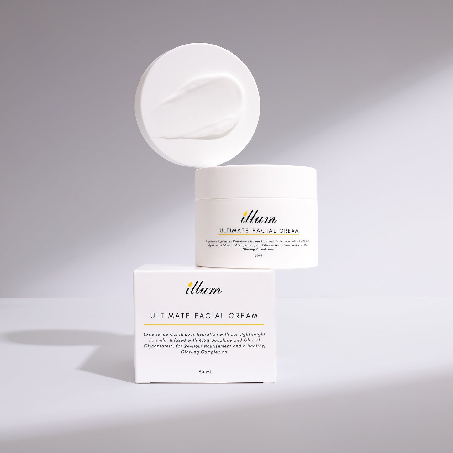 Illum Ultimate Facial Cream  4.5% Squalane & Glycoprotein Hydrator