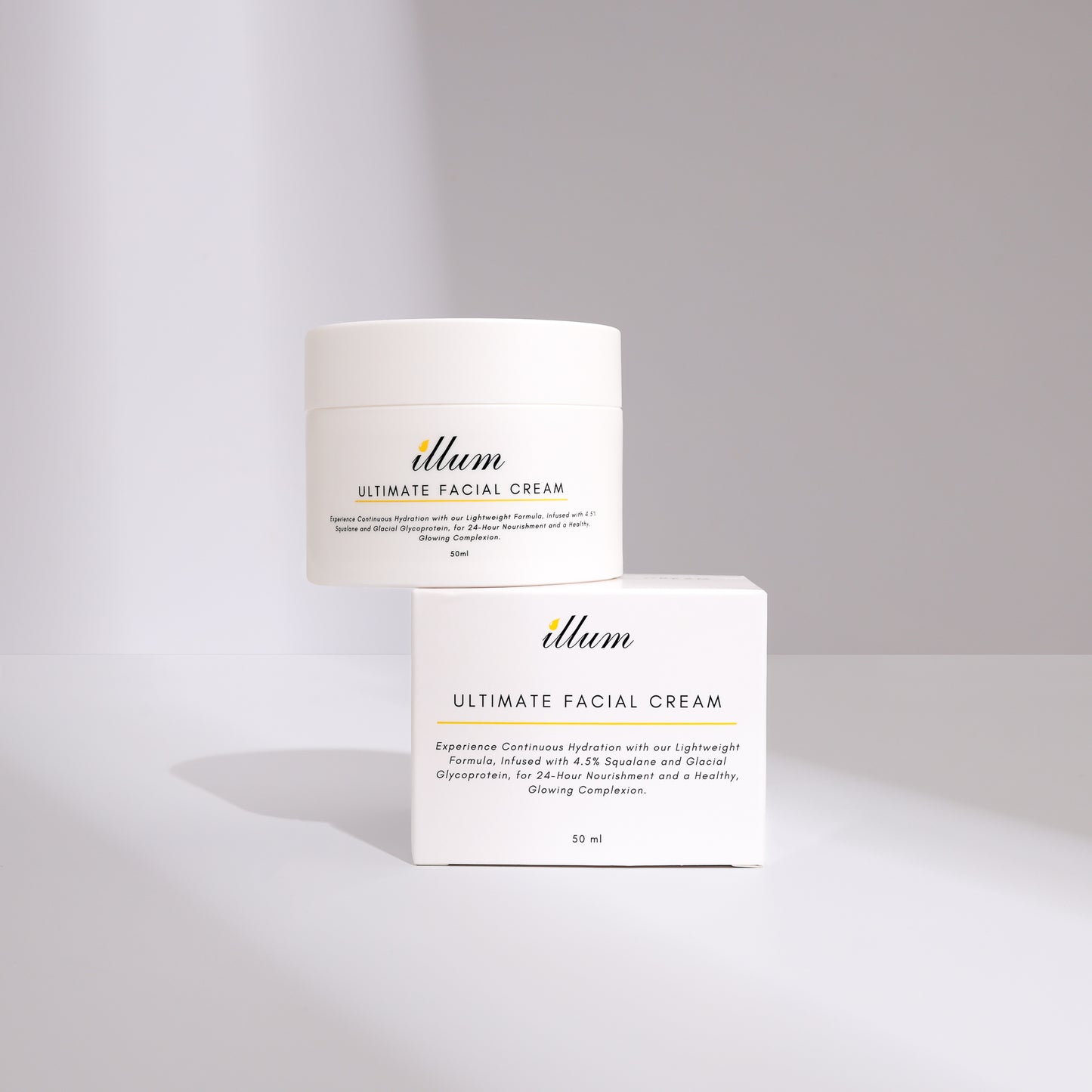 Illum Ultimate Facial Cream  4.5% Squalane & Glycoprotein Hydrator