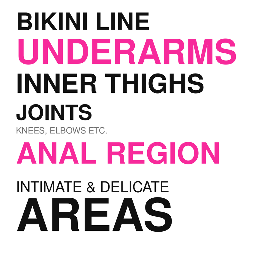 All areas